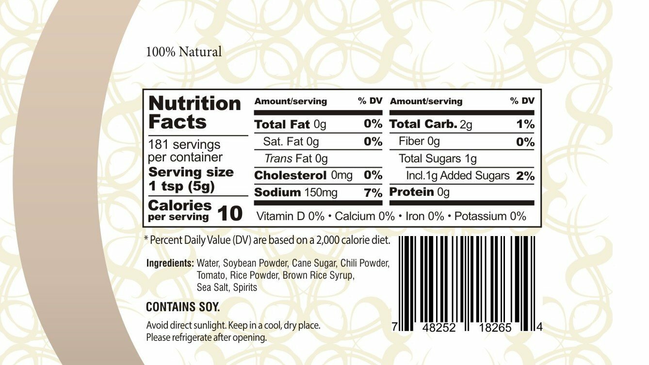 Q-Rapha Premium Korean Gochujang (Chili Paste) Gluten and GMO free – 37.5 oz