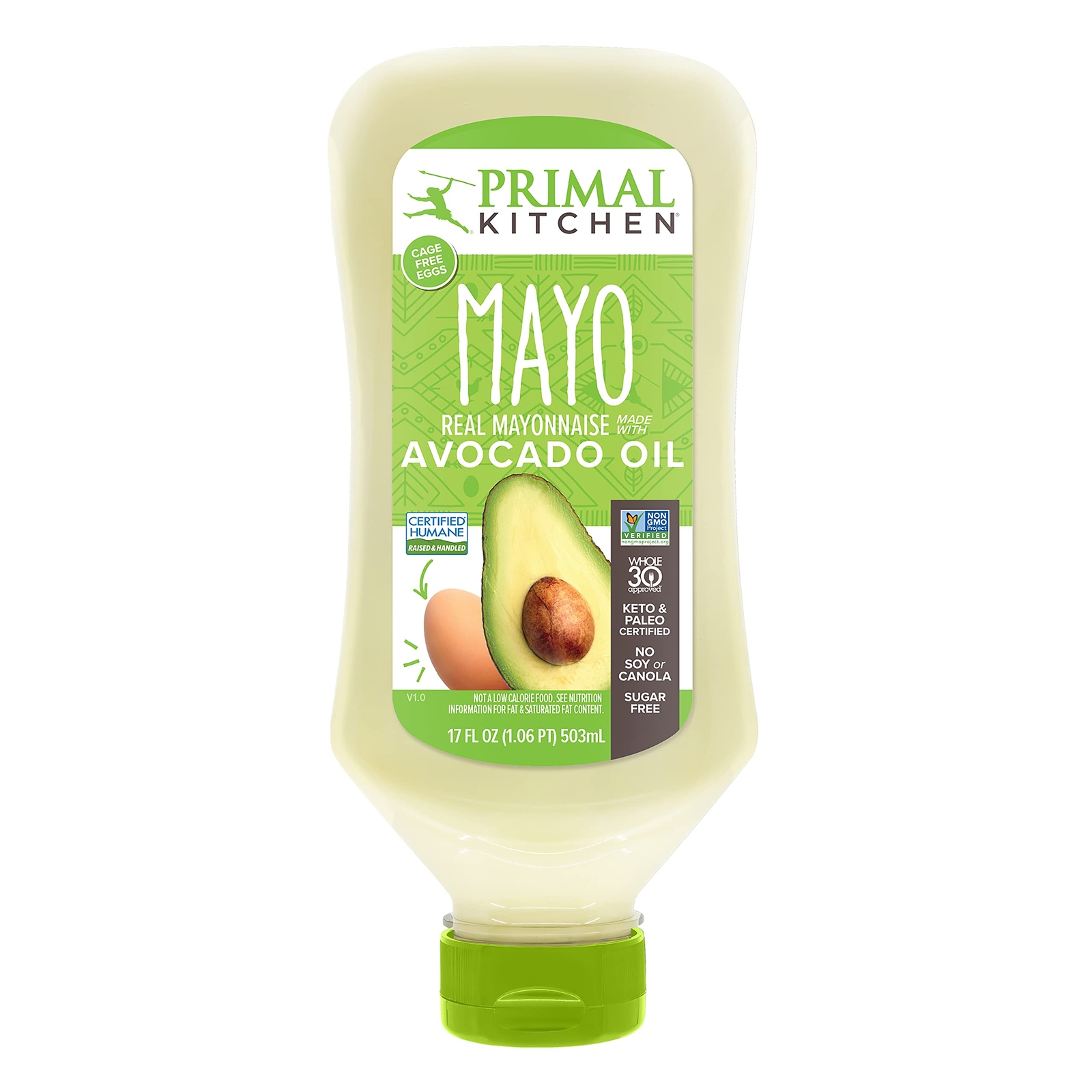 Squeeze 17 oz Avocado Oil Mayo Paleo Keto Whole30 Non GMO Condiment