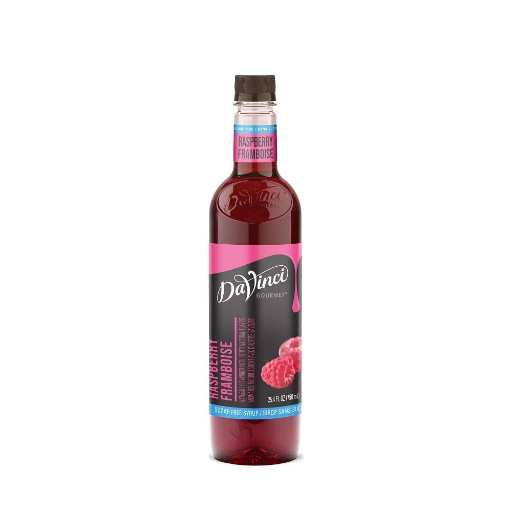 Sugar-Free Raspberry Syrup – 12 x 750 ml Plastic 25.4 Fl Oz (Pack of 1)