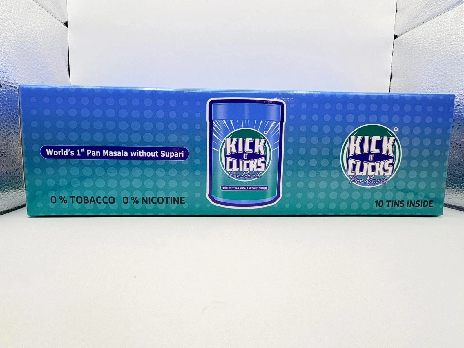 Kick It Clicks Masala Sugar-Free Herbal 10 Packs in Box Free Shipping