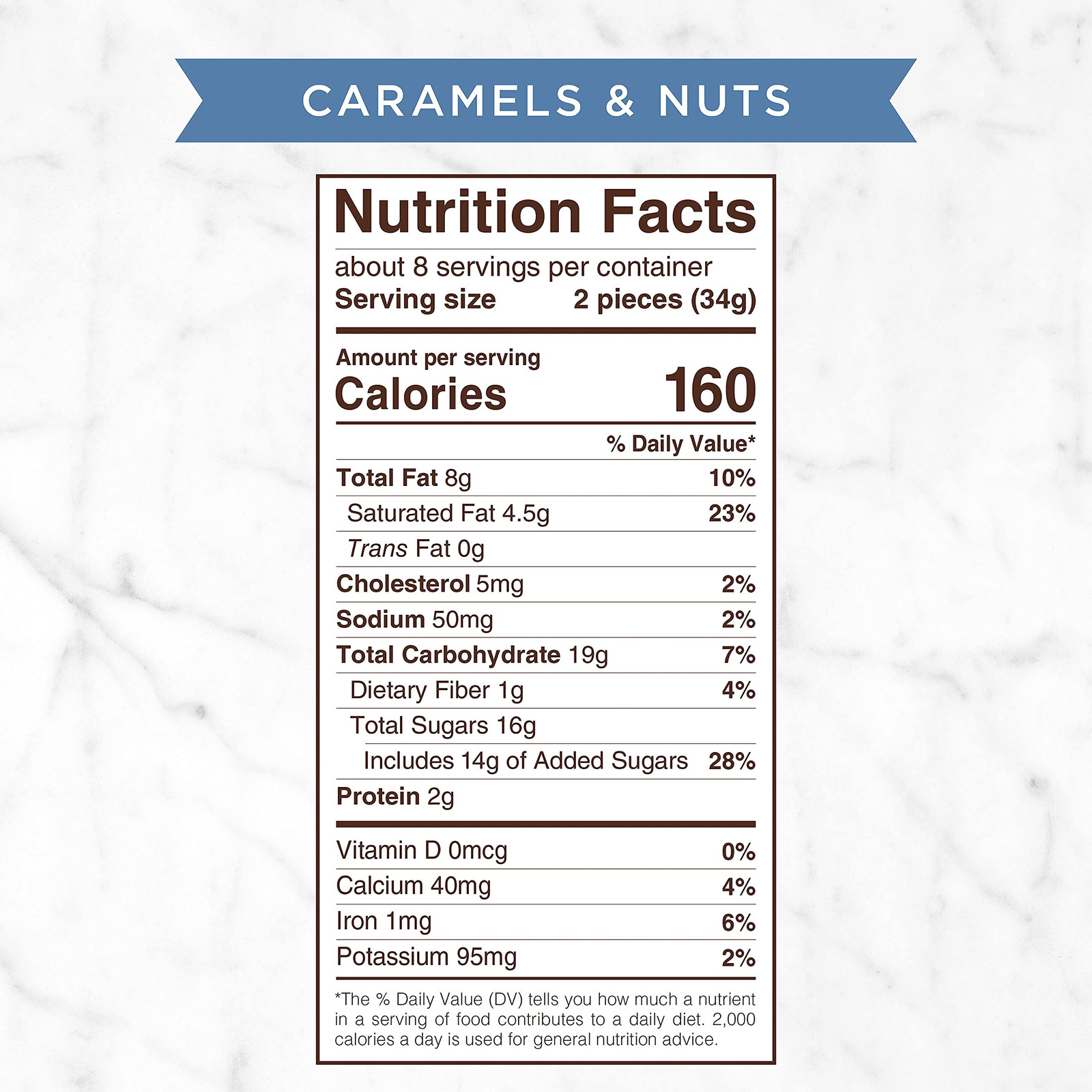 Russell Stover Caramels and Nuts Gift Box Assorted Chocolates 9.4oz