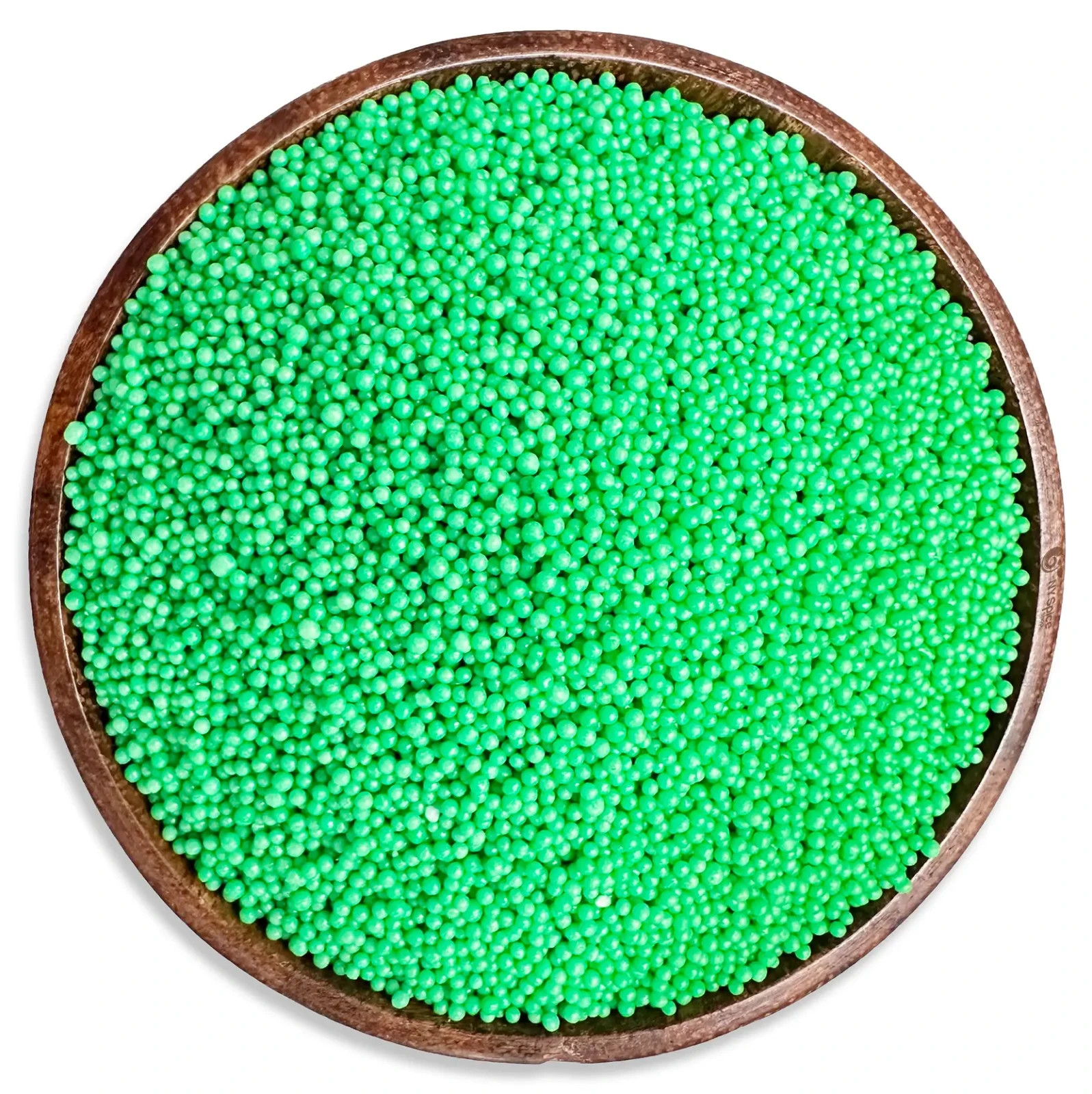 Premium Lime Green Nonpareils | Bright Sprinkles | Cake Cookie Decorating Mix