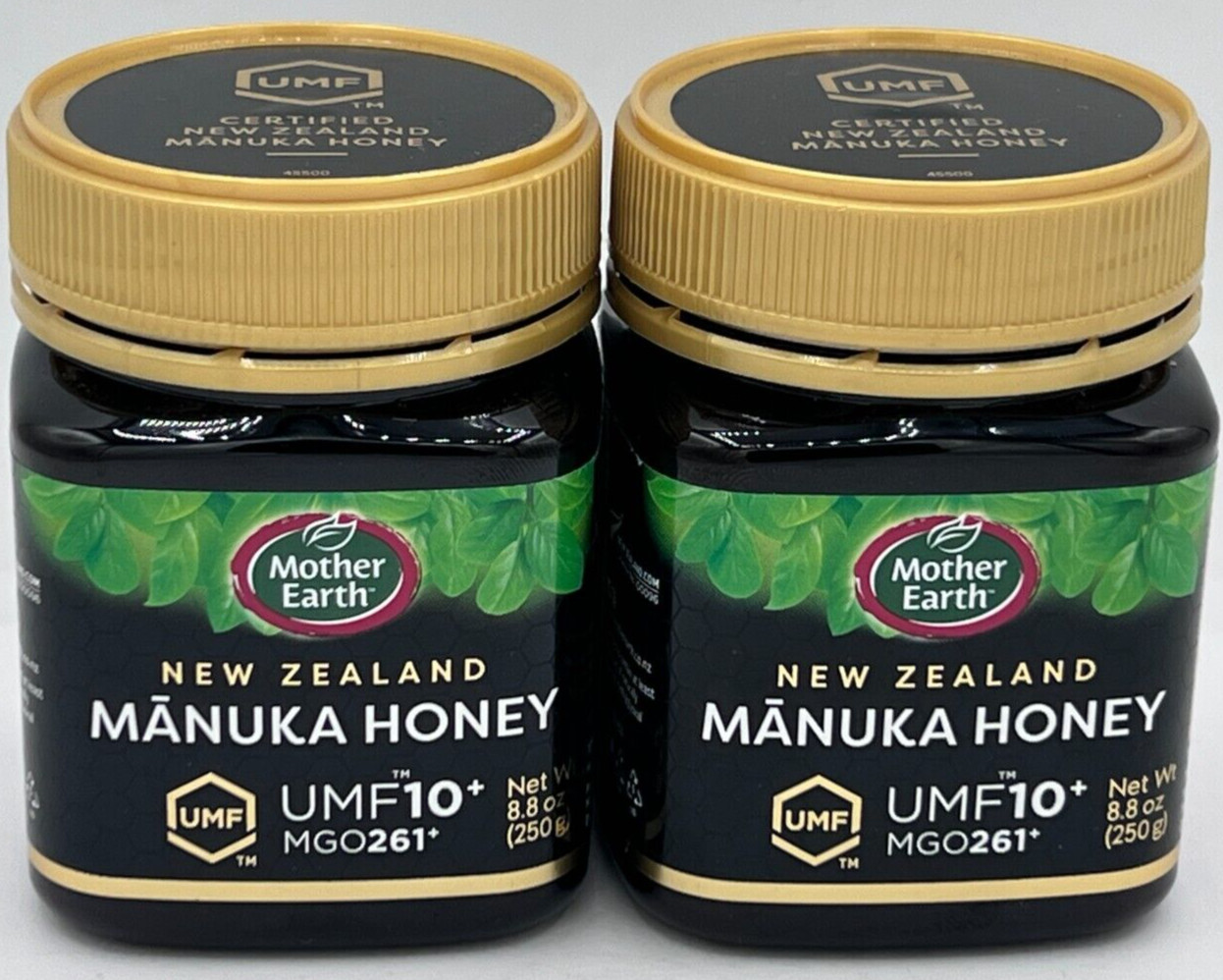 NEW ZEALAND MANUKA HONEY UMF10+ MGO261 SET OF 2