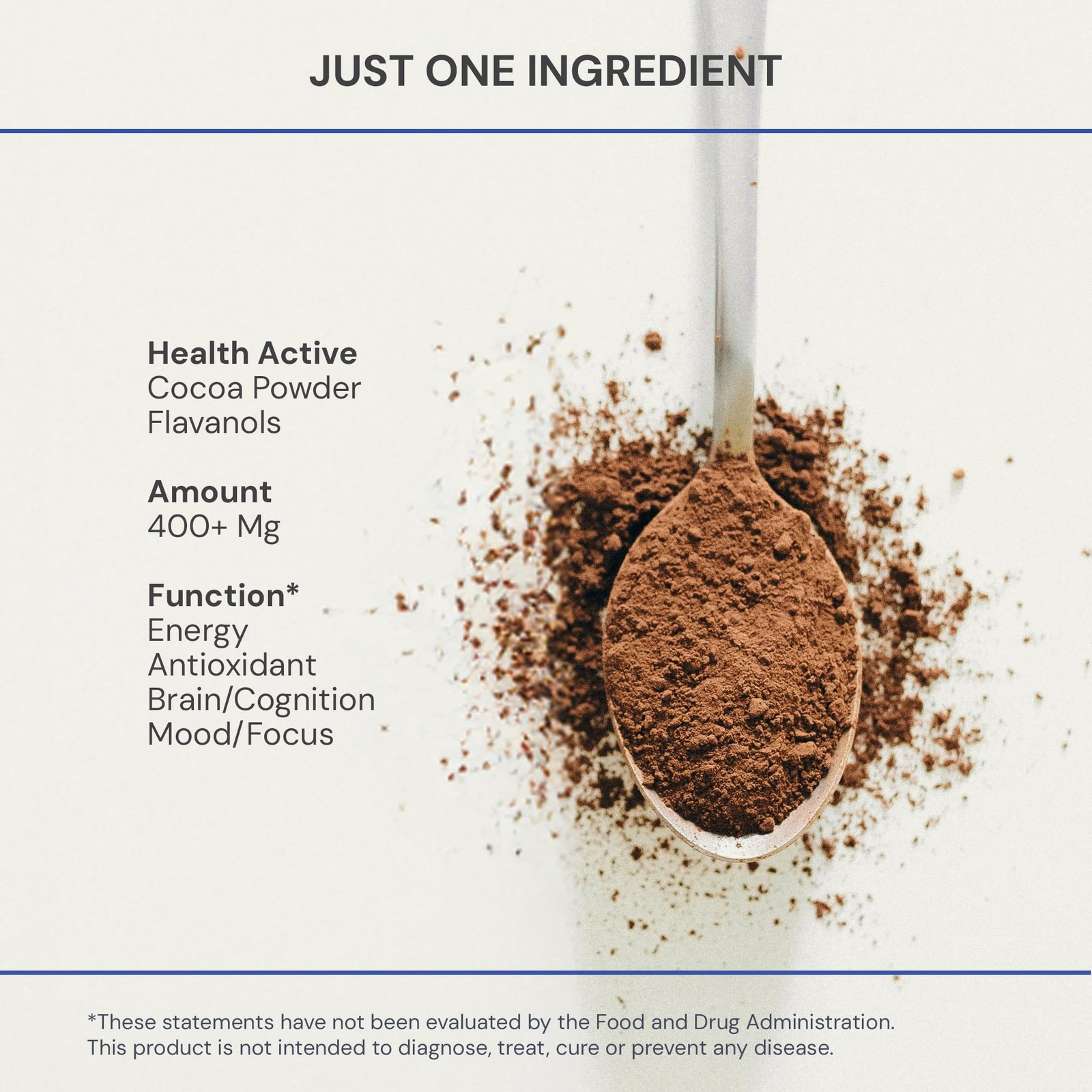 Non Dairy Cocoa Powder – 7.5% Flavanols – 100% Pure Cocoa – Low Fat Unsweeten…