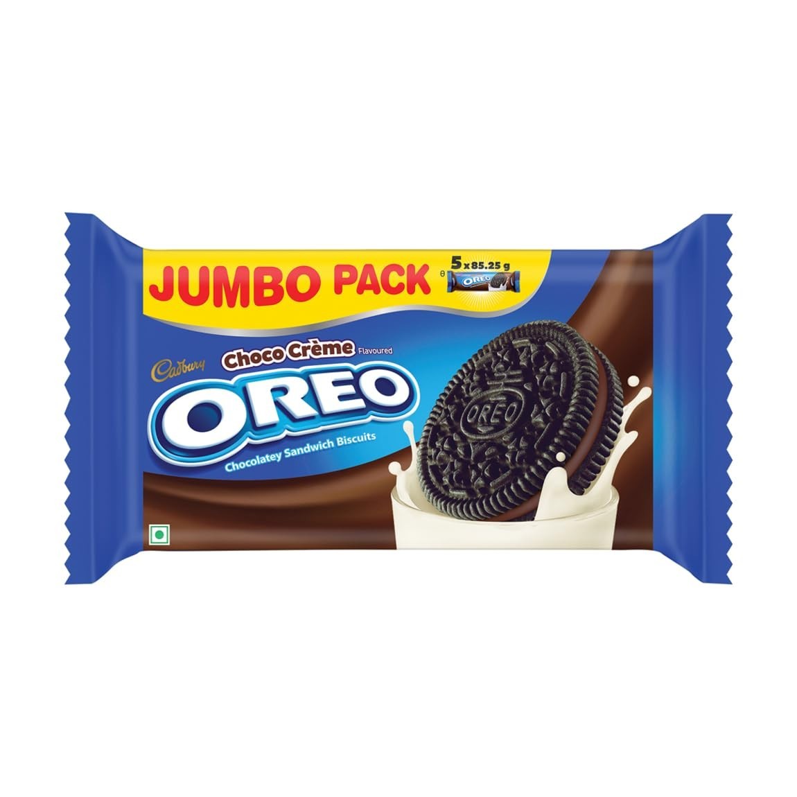 Cadbury Oreo Chocolate Flavour Sandwich Cream Biscuits 460 gm