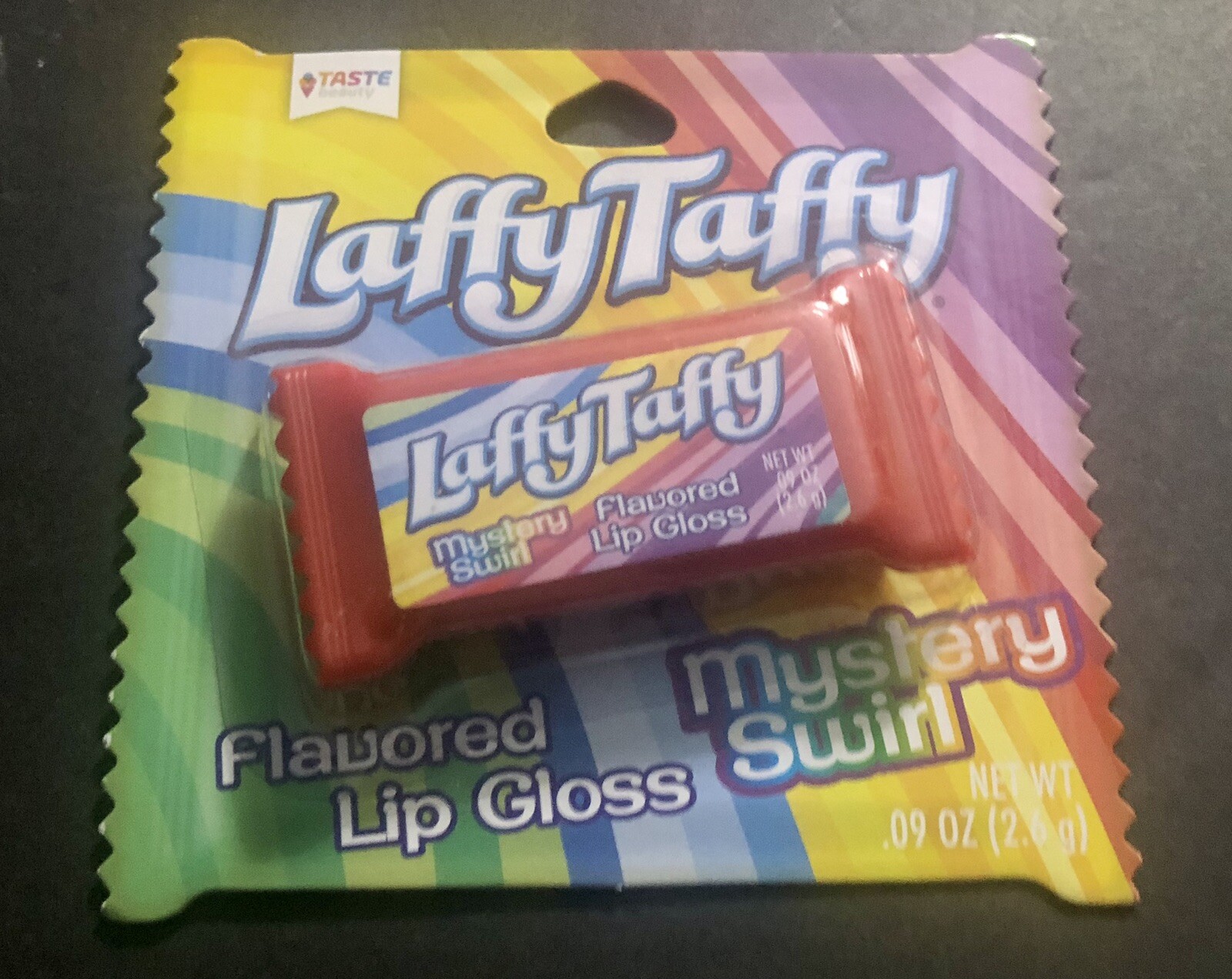 LAFFY TAFFY Vintage Candy Mystery Swirl Flavored Lip Gloss Lipgloss NIP