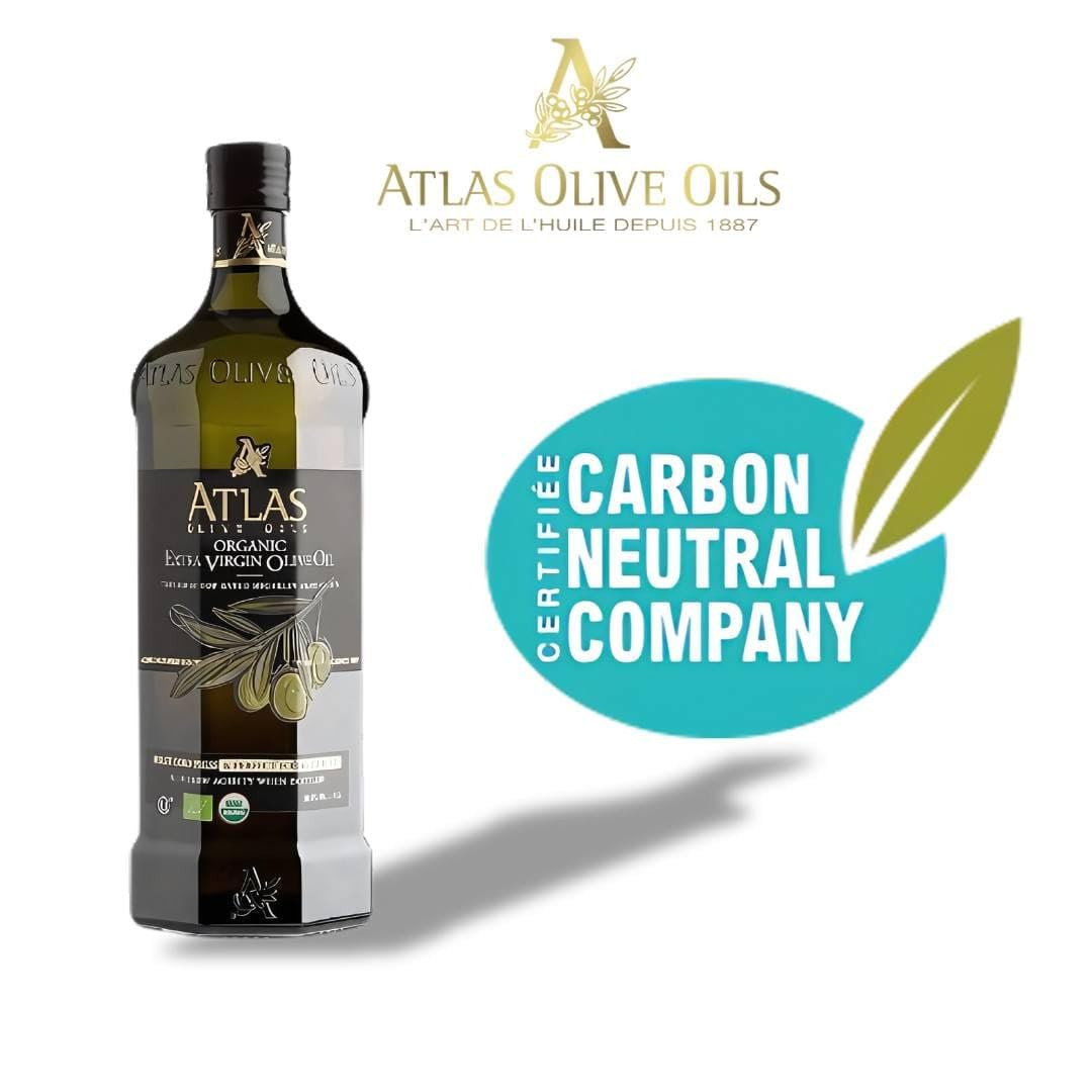 Atlas 1 LT Cold Press Extra Virgin Olive Oil with Polyphenol Rich from Morocco |
