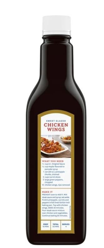 A.1. Original steak Sauce (15 oz bottle) 15 ounce (Pack of 1) …