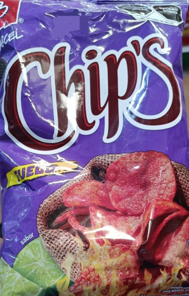 2X BARCEL POTATO CHIPS FUEGO FLAVOR – 2 BIG BAGS OF 150g EACH – FREE SHIP