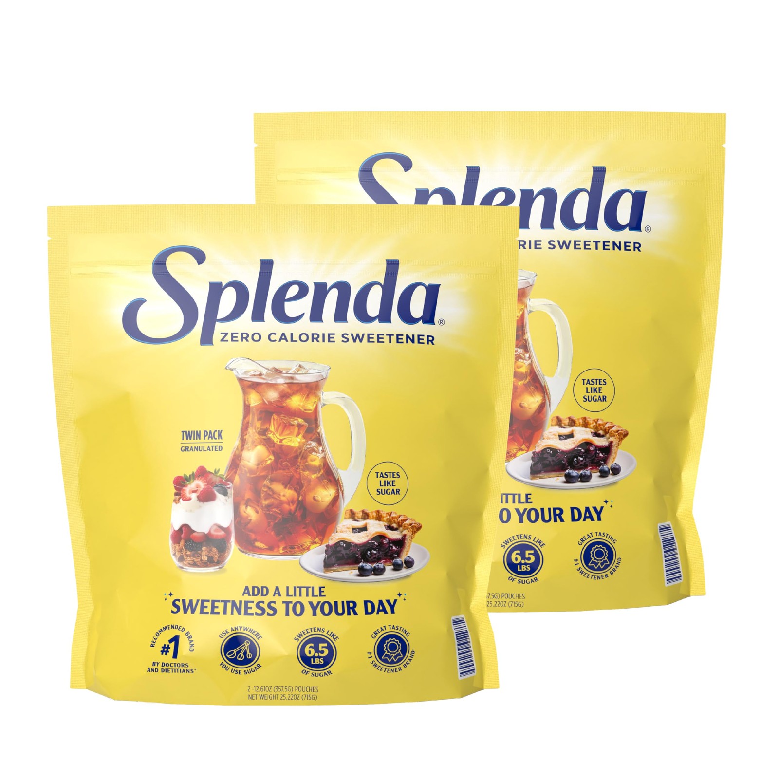 SPLENDA Zero Calorie Sweetener, Granulated Sugar 25.22 Ounce (Pack of 1)