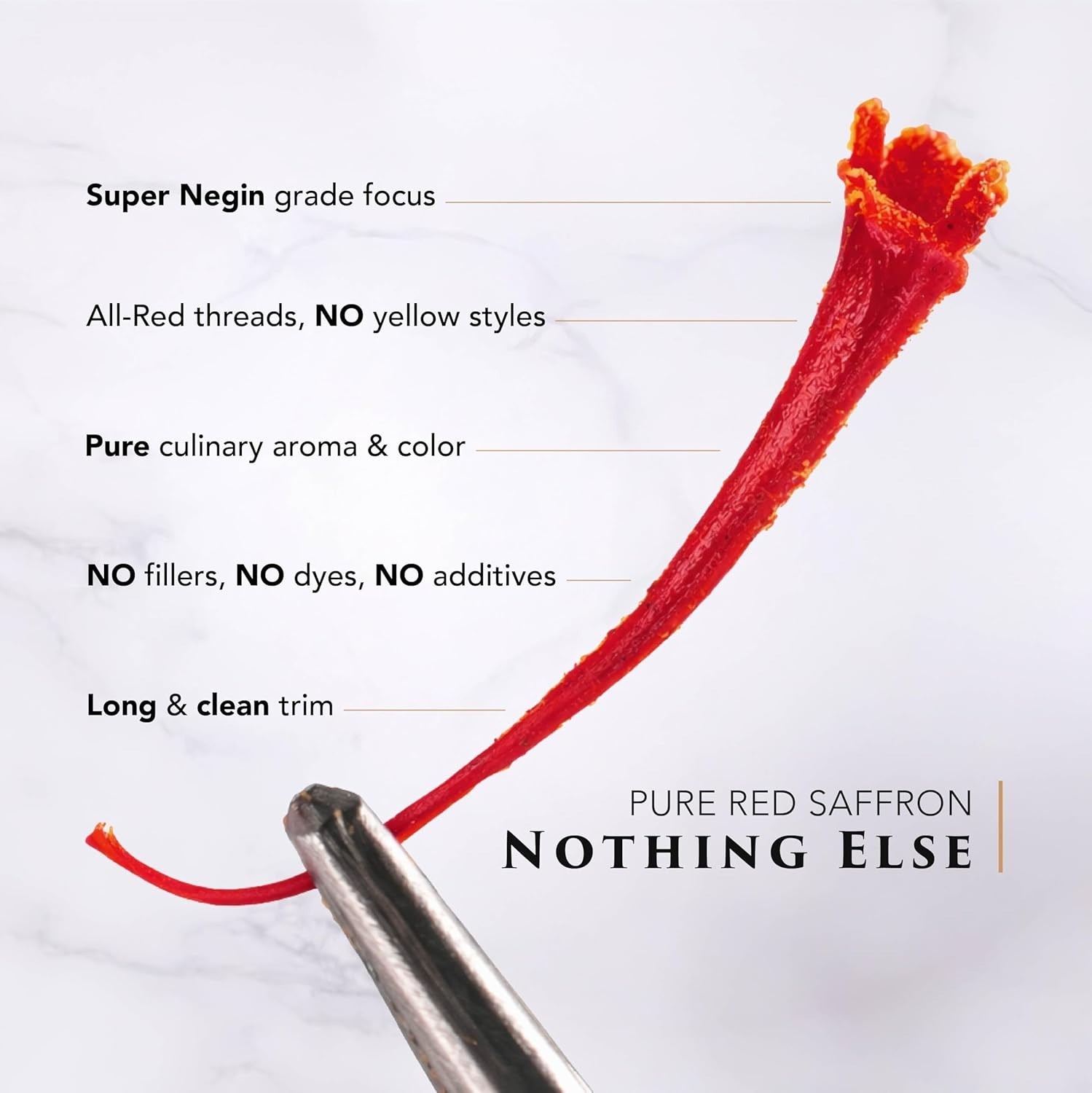 Superior Quality Saffron Threads – Versatile Spice for Paella, Risotto & More