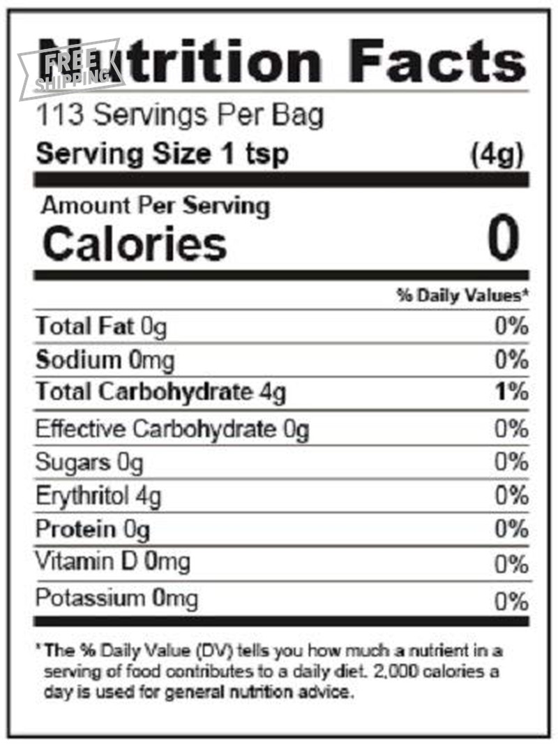 Monk Fruit Sweetener Classic Non GMO Gluten Free Sugar Substitute G1N