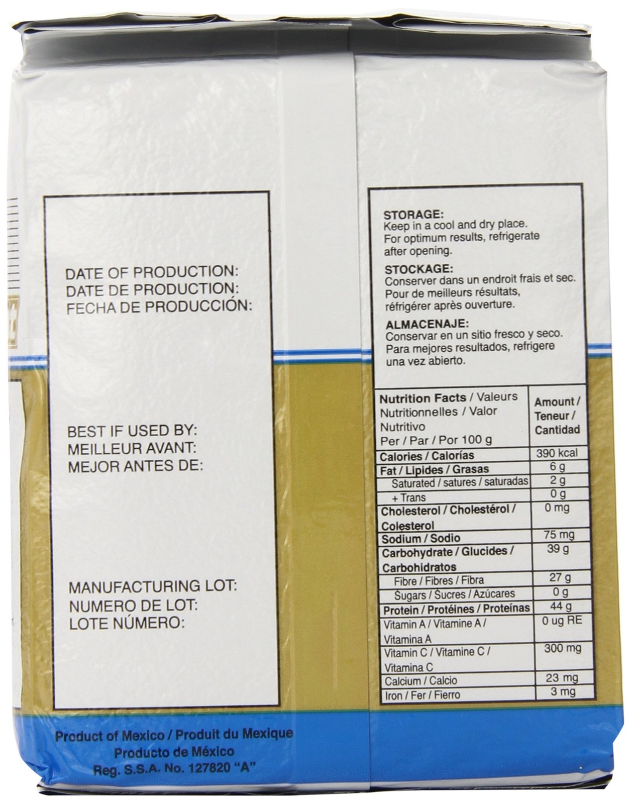 Lesaffre Saf-Instant Yeast, Gold, 1 Pound