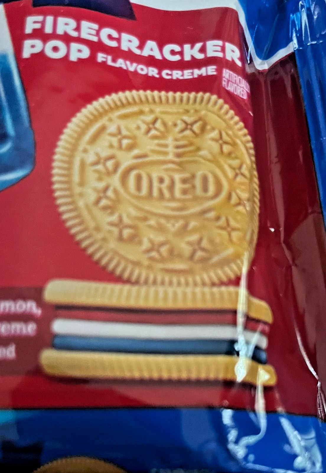 Oreo Limited Edition Firecracker Pop Sandwich Cookies