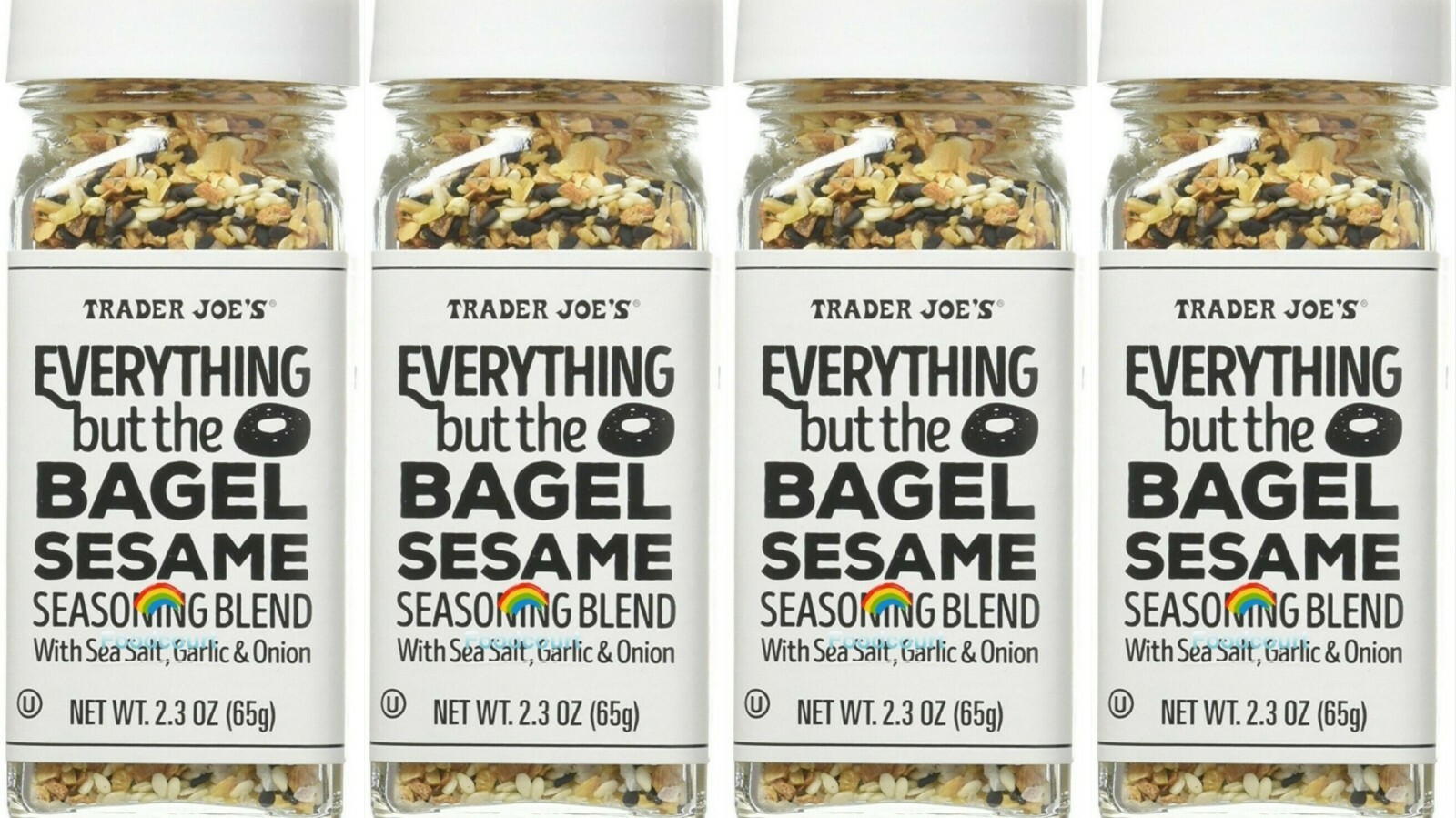 4 Packs Trader Joe’s Everything but The Bagel Sesame Seasoning Blend 2.3 oz Each