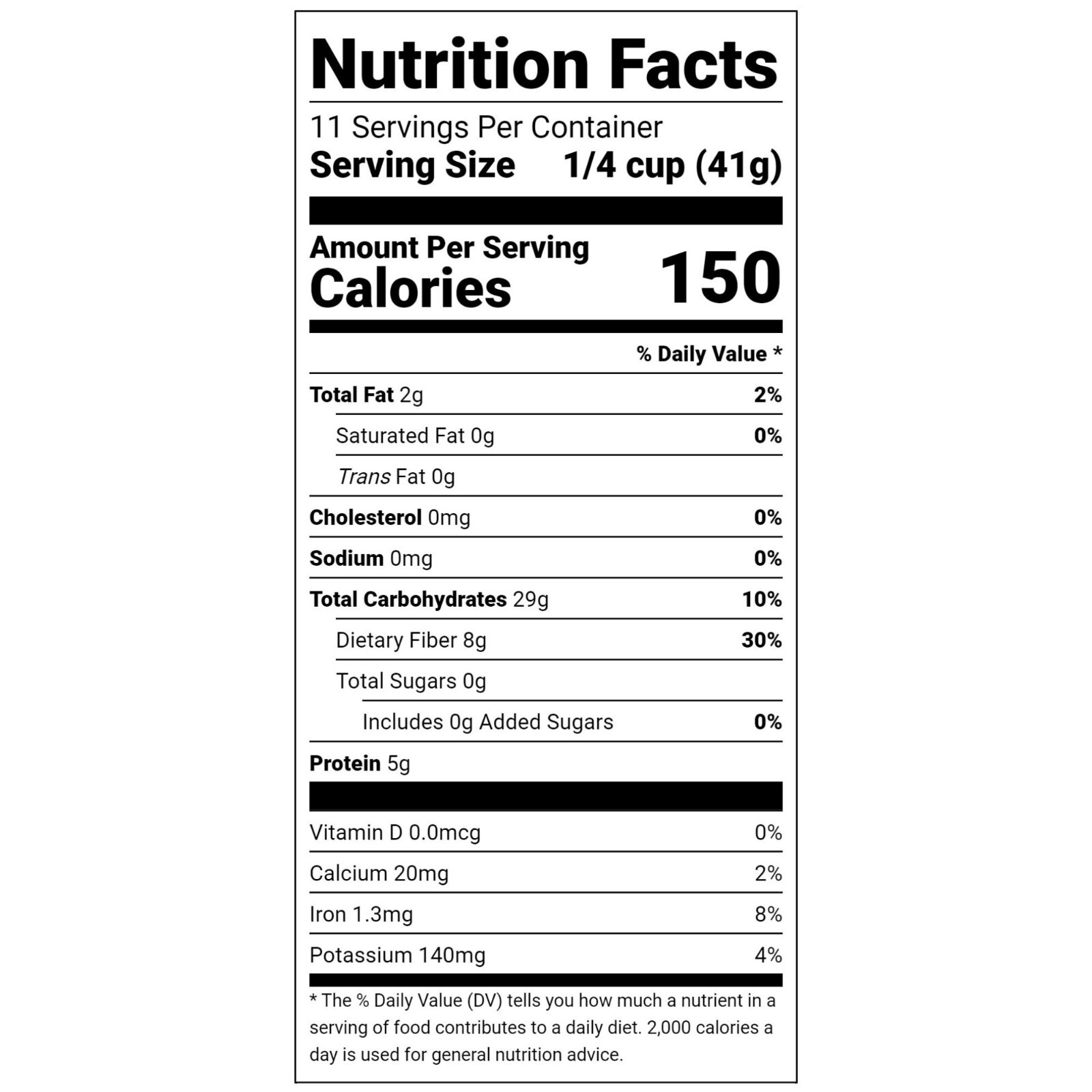 Organic 7 Grain Cereal, 16 oz Bag (2-Pack)