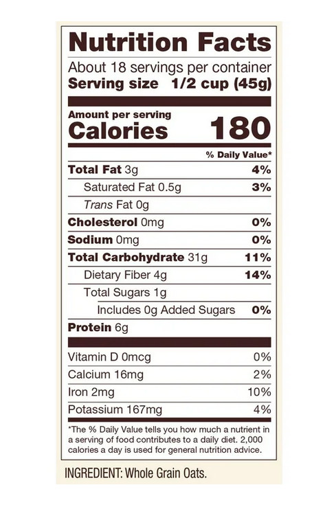 Bob’s Red Mill Whole Grain Quick Cooking Rolled Oats – 28 oz Shelf-Stable Bag