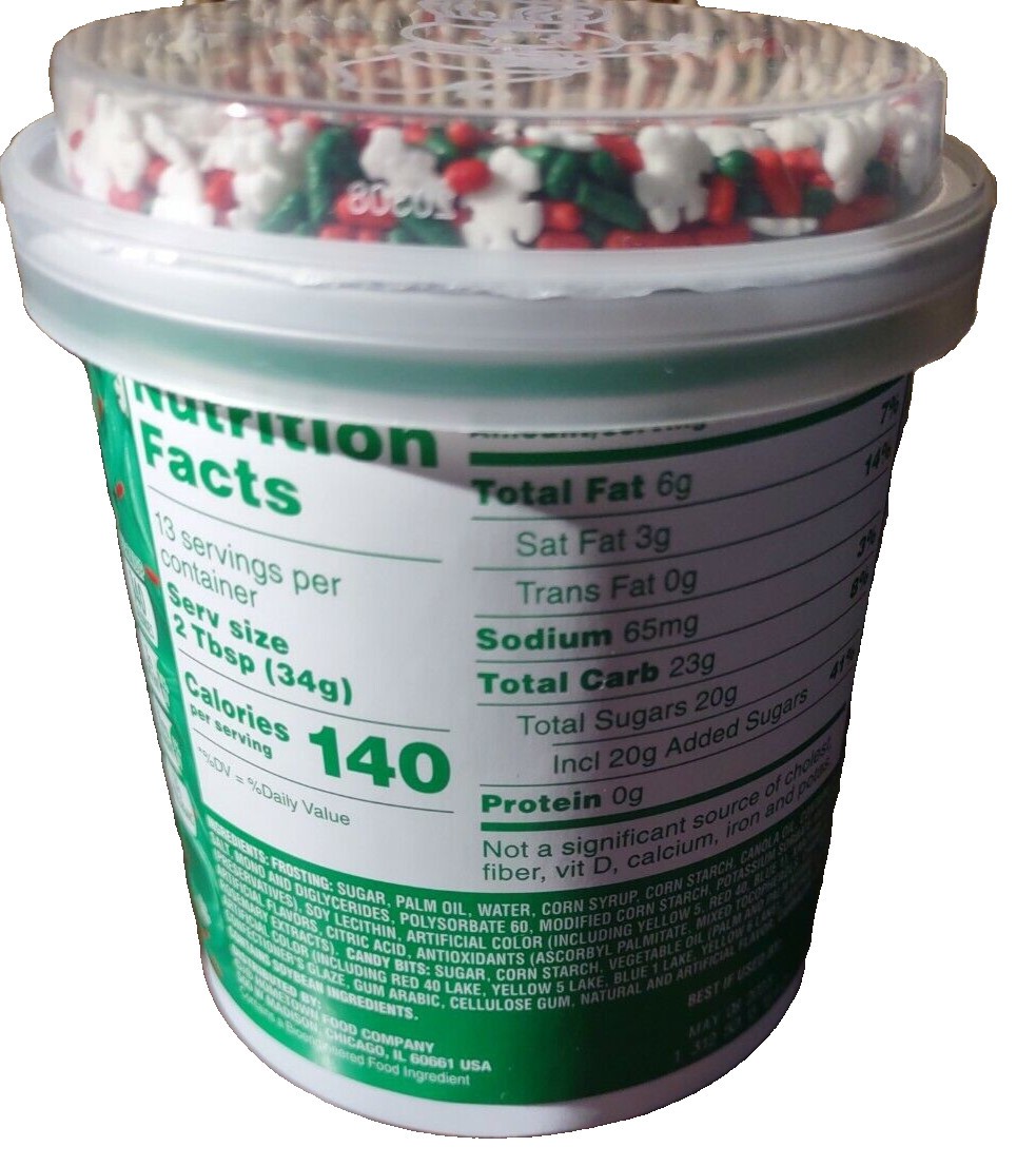 Pillsbury Funfetti Vanilla Frosting