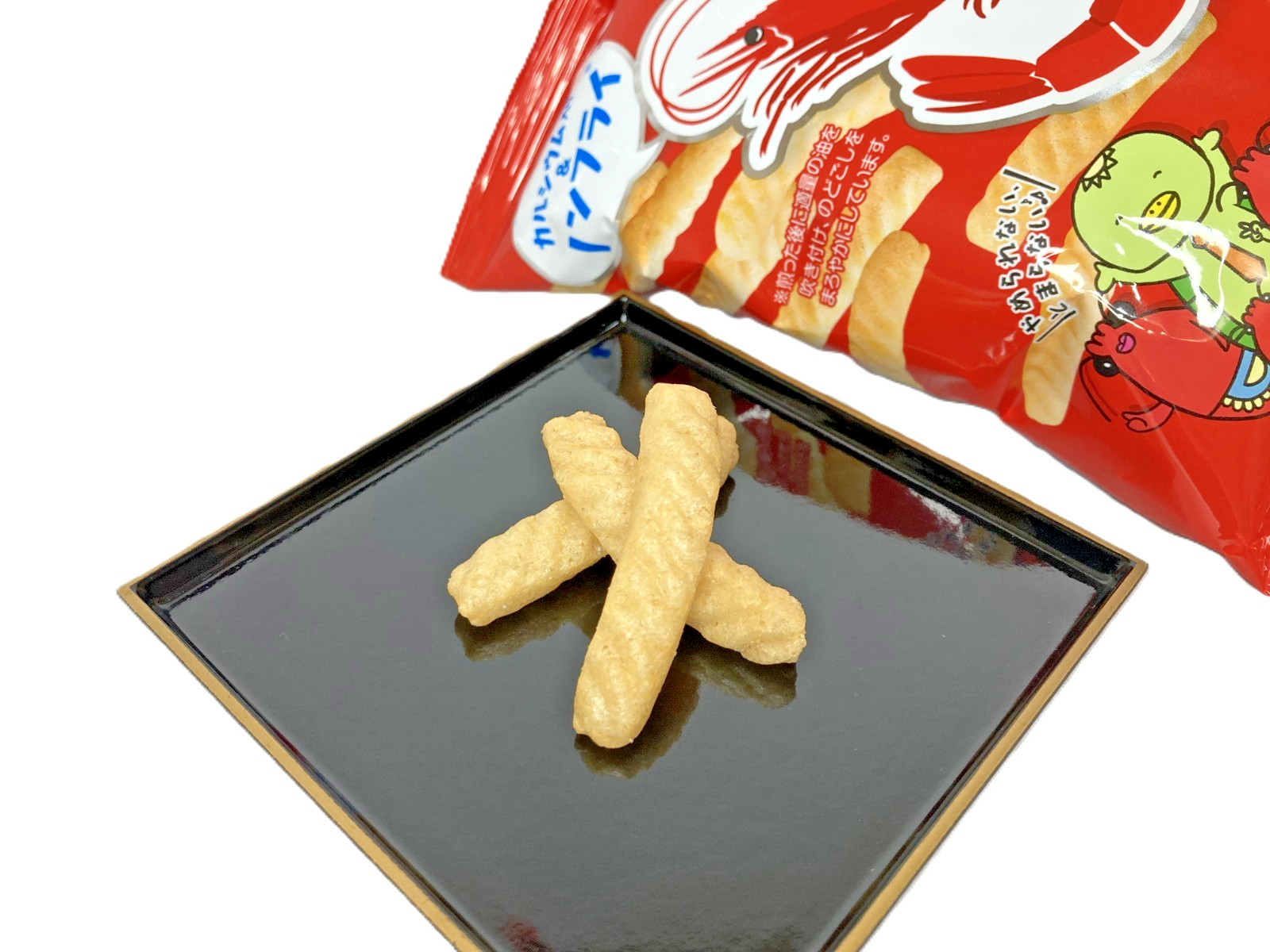 Japan Crispy Shrimp Snack Calbee Kappa Ebisen Shrimp Chips 26 g × 24 bags