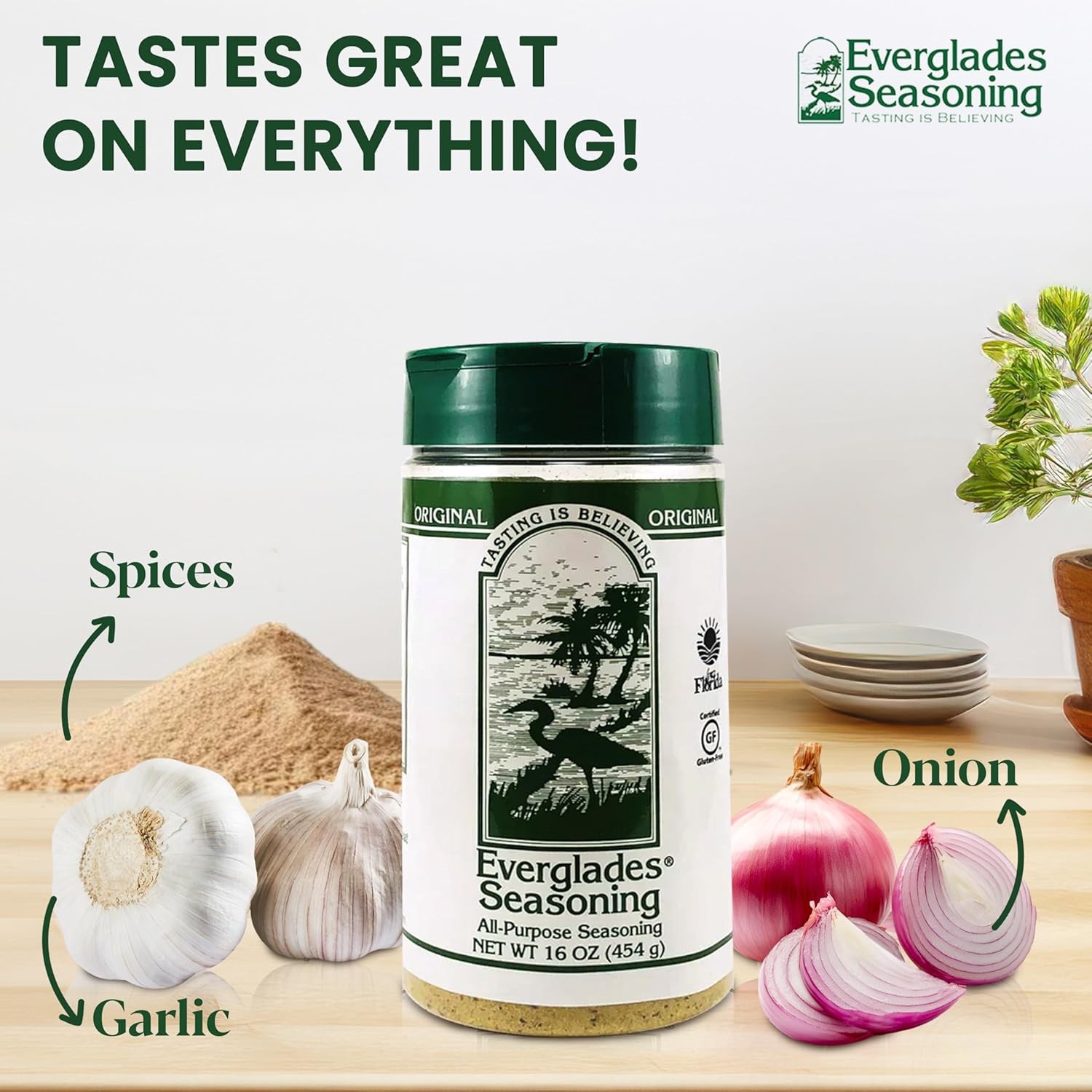 Everglades All Purpose Seasoning 16 oz Southern Herbs & Spices Blend