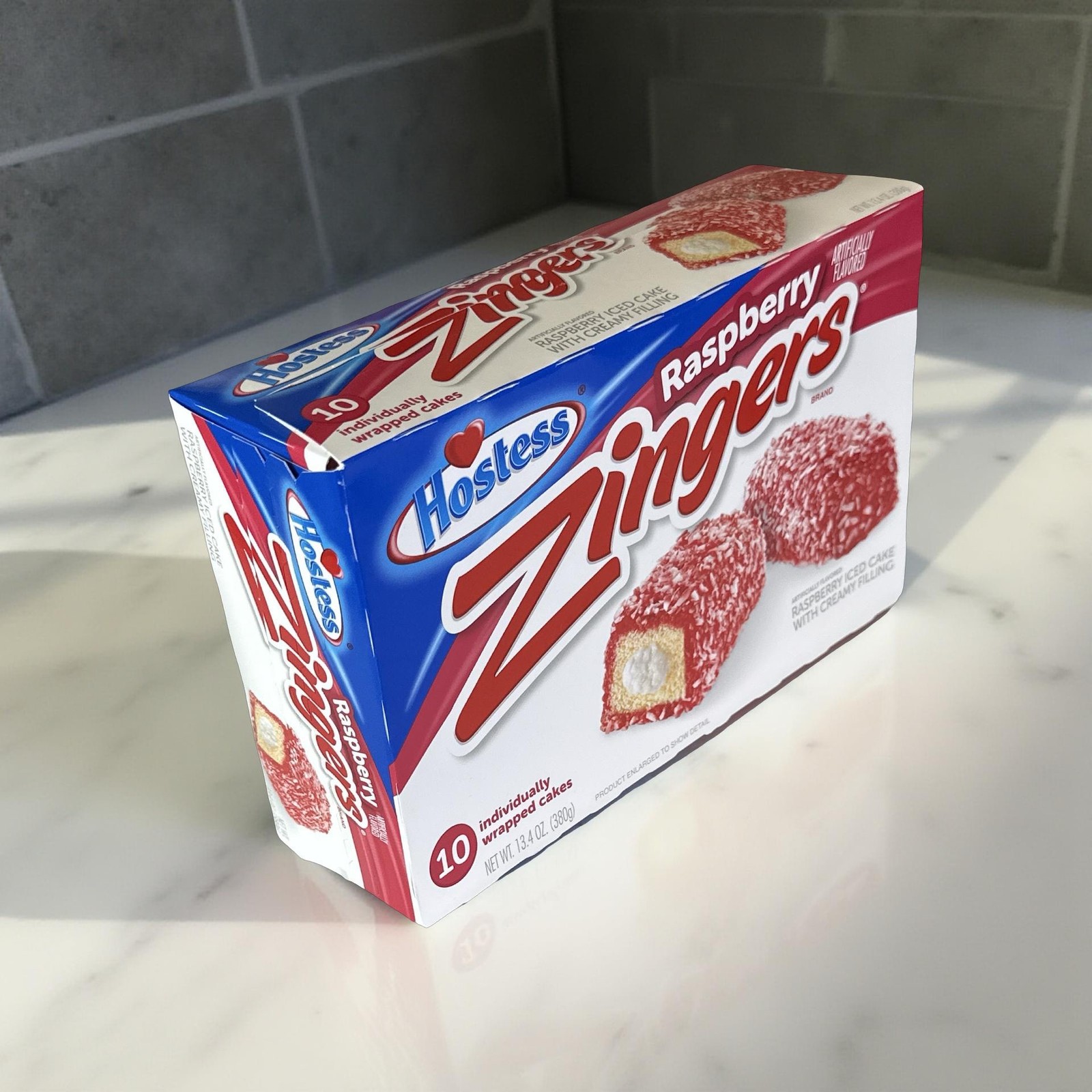 Hostess Berry Zingers Value Pack 13.4 Oz Box of 10 Individually Wrapped | Pack