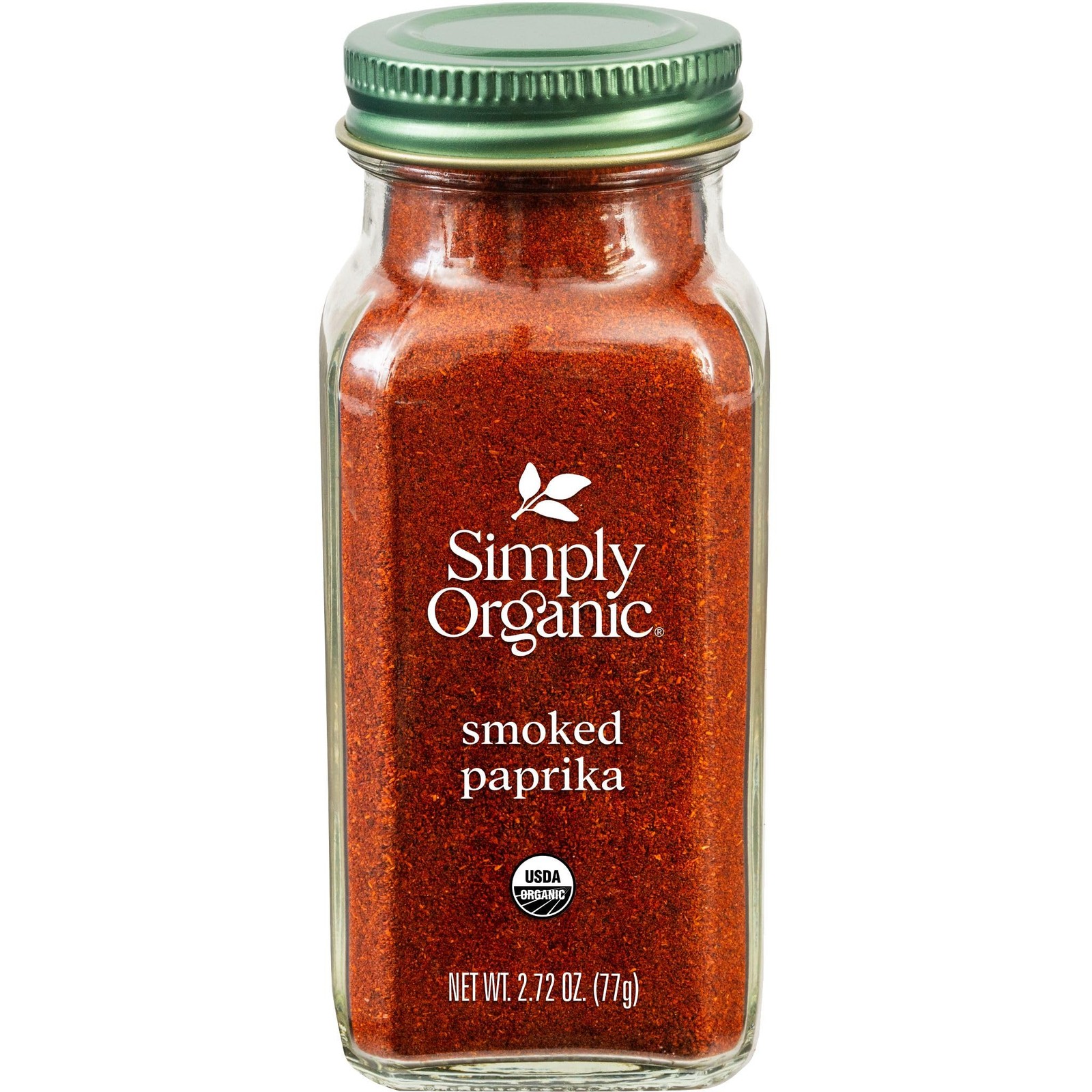 Simply Organic Smoked Paprika, 2.72 Ounce, Ounce (Pack of 1), No Color
