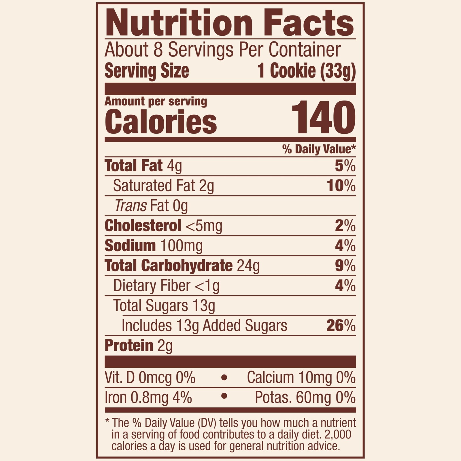 Soft Iced Oatmeal Cookies 9.25 Oz