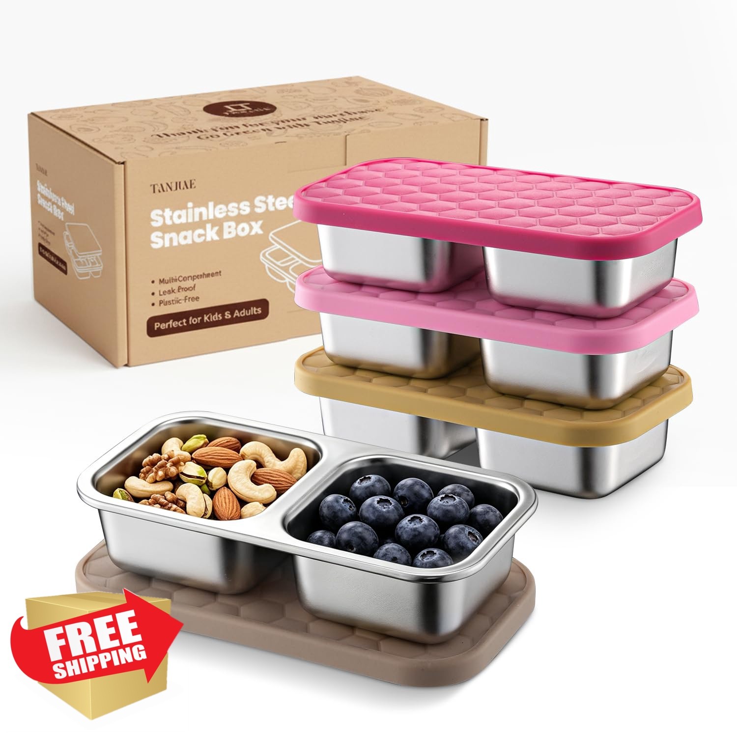 Tanjiae Snack Box Red 10oz