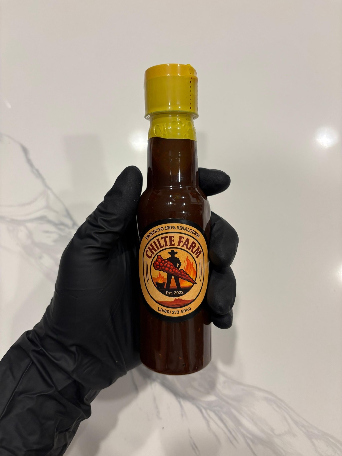 Chiltepin chili Sauce 6.6 oz (195ml)