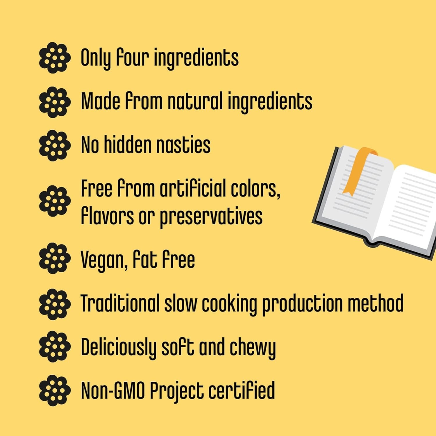 (Pack of 10) Panda Soft Licorice Bar with All Natural Ingredients Made 1.125 oz