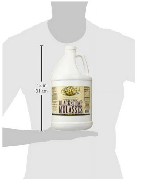 Bulk Unsulfured Blackstrap Molasses Jug (128 Fl Oz)