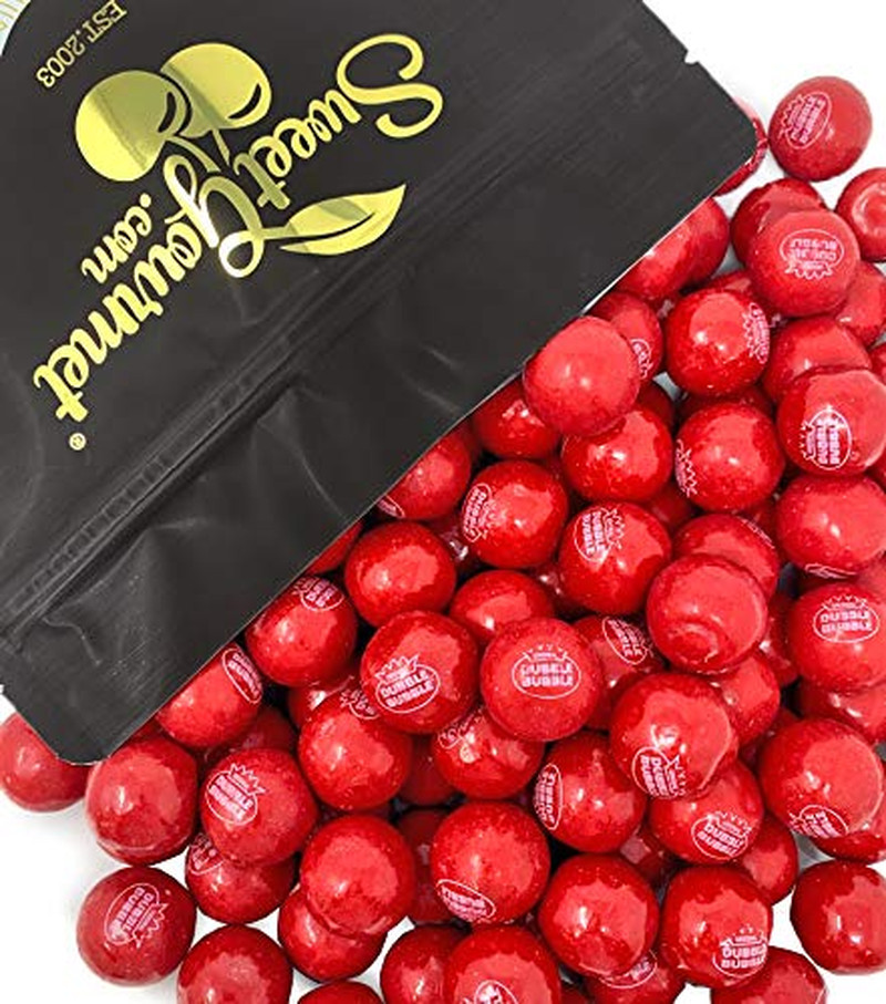 Very Cherry Dubble Bubble Gumballs | Candy Filled Bubble Gum Balls 1″ | 1.5 Poun