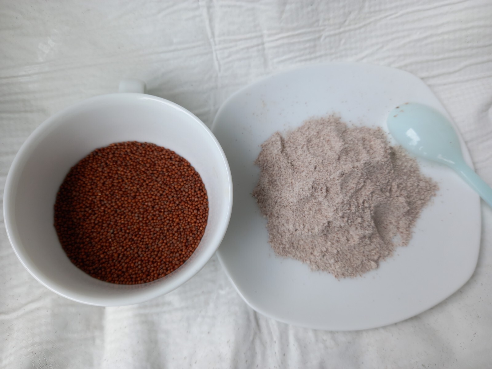 Ceylon Finger Millet Flour KURAKKAN Ragi Powder 100g Pure Organic  Healthy Food 