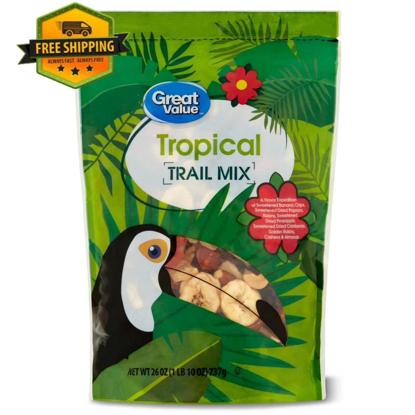 Great Value Tropical Trail Mix (26 oz)