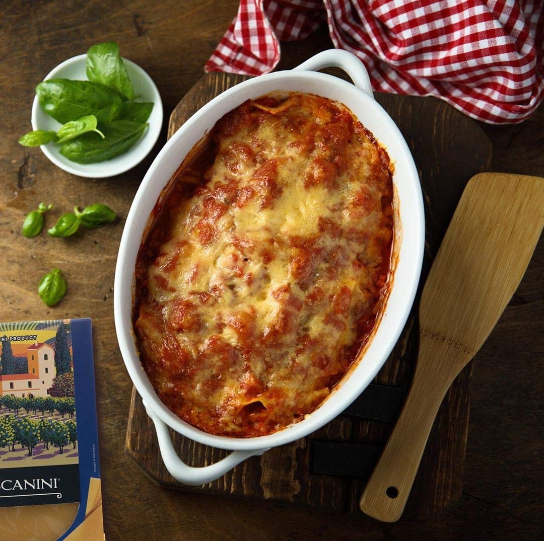 Tuscanini, Oven Ready Authentic Italian Flat Lasagna 1.1 Pound (Pack of 3)