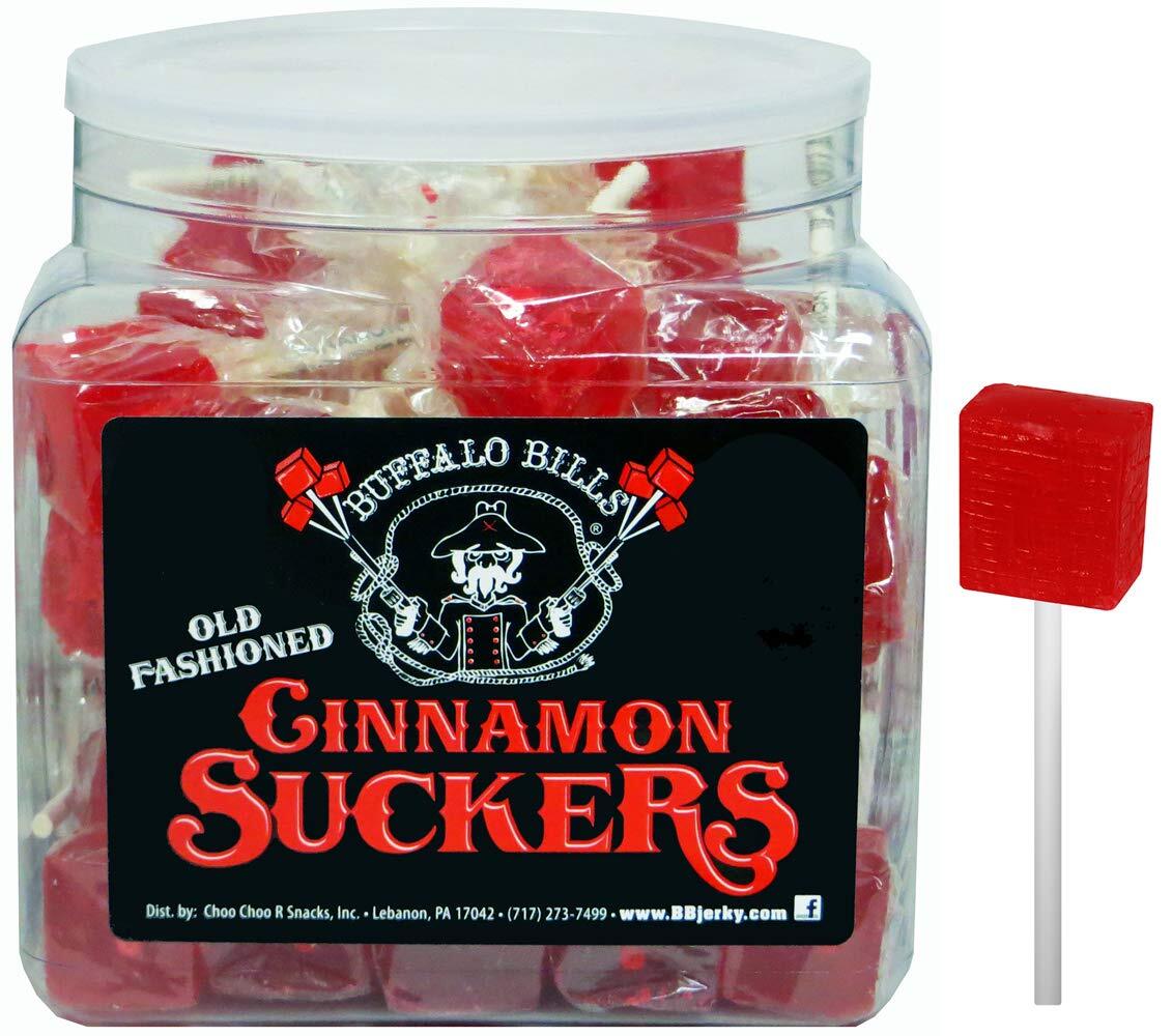 Old Fashioned Cinnamon Suckers 42 individually wrapped cinnamon lollipops per…