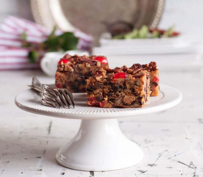 Jane Parker Bourbon & Rum Fruitcake Fruit Cake 16 Ounce Loaf FREE SHIPPING!