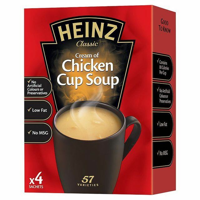 Heinz Chicken Cup Soup – 4 x 17g (0.15lbs)