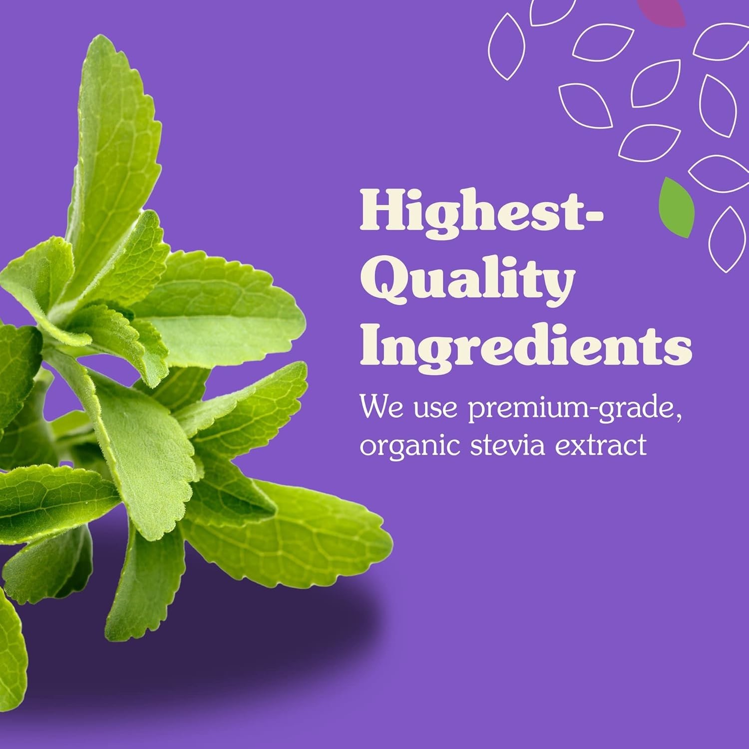 White Stevia Powder 5lb Bag – Zero Calorie Sugar Substitute, Plant-Based Swee…