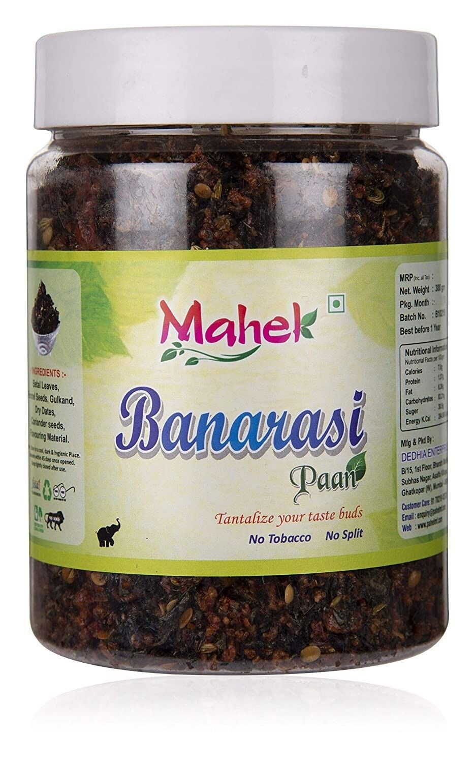 Banarasi Paan Jar Paan mukhwas Mouth Freshener After Meal 300gm – CA