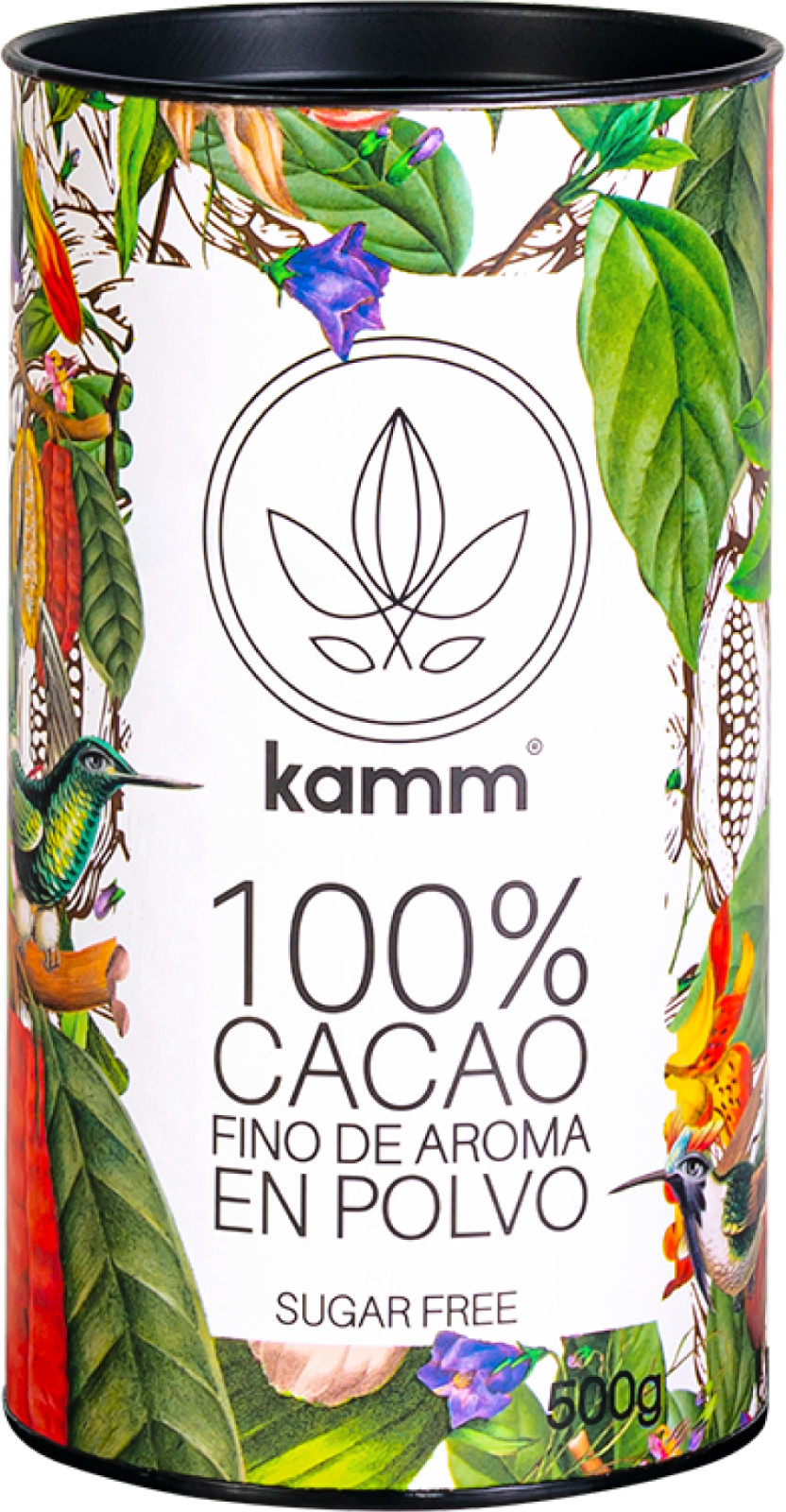 KAMM Unsweetened Cacao Powder – 100% Fine-Aroma, Organic, Vegan, Keto, Non-GMO
