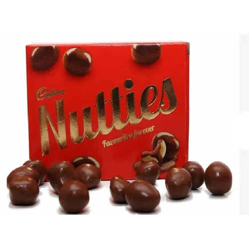 5 x Cadbury Nutties Chocolate 30 grams pack Vegetarian (1.05 oz) Chocolates