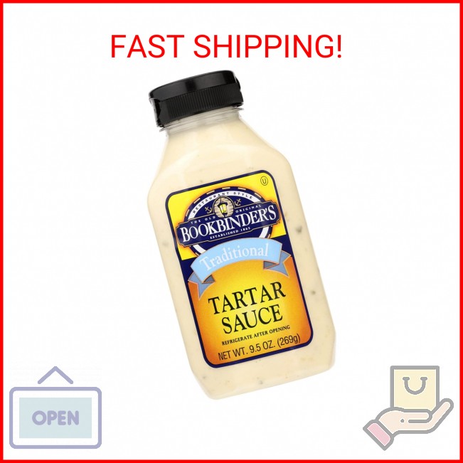 Bookbinders Sauce Tartar, 9.5 Ounce (Pack of 2) – SET OF 2