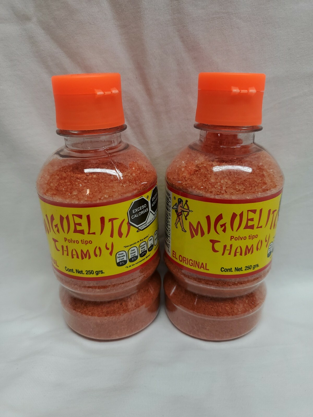 2 X Miguelito Chamoy Chilito Polvo Mexican Candy Chili Powder 250g Ea