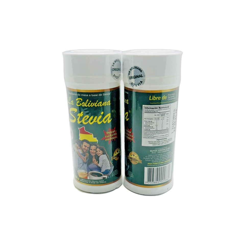 Stevia La Boliviana Sweetener | 120 g net weight | Original Natural Stevia