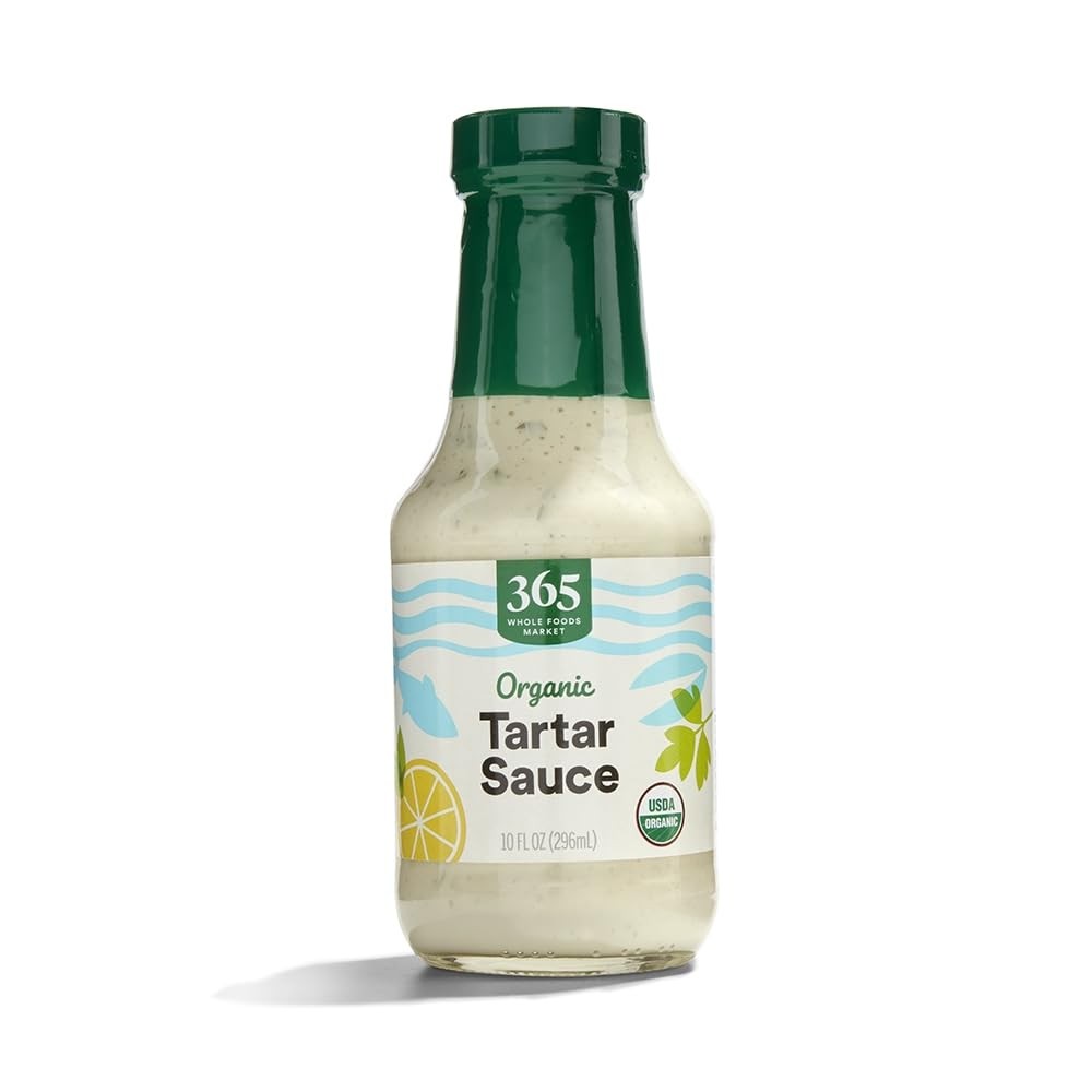 365 by Whole Foods Market, Organic Tartar Sauce, 10 Fl Oz 10 (Pack of 1)