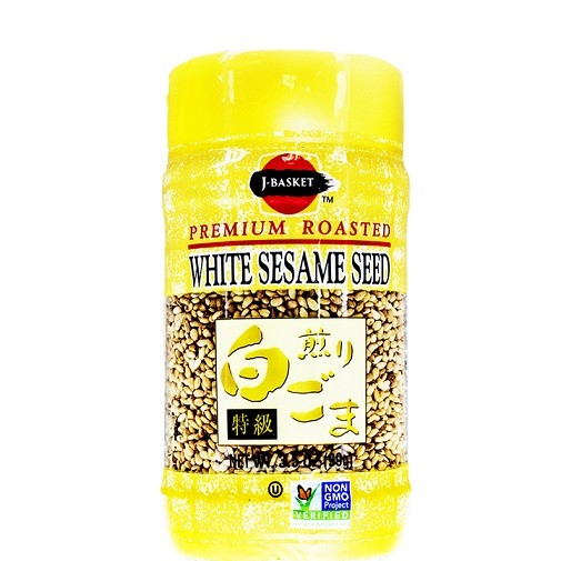J Basket Premium Roasted White Sesame Seed 2 Pack