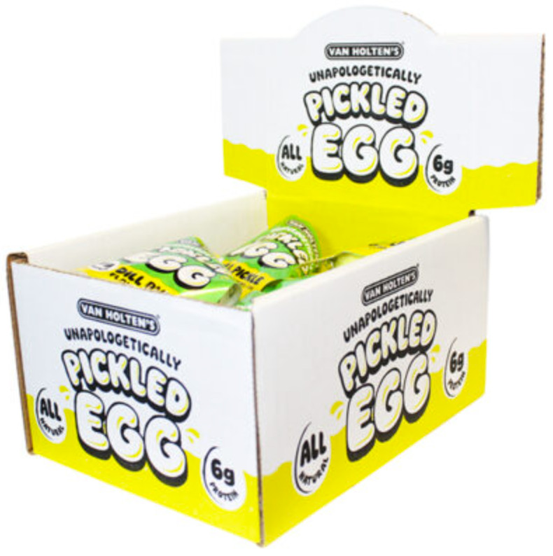 Van Holten’s Unapologetically Pickled Egg Dill Pickle – 20 Ct – Free Shipping!