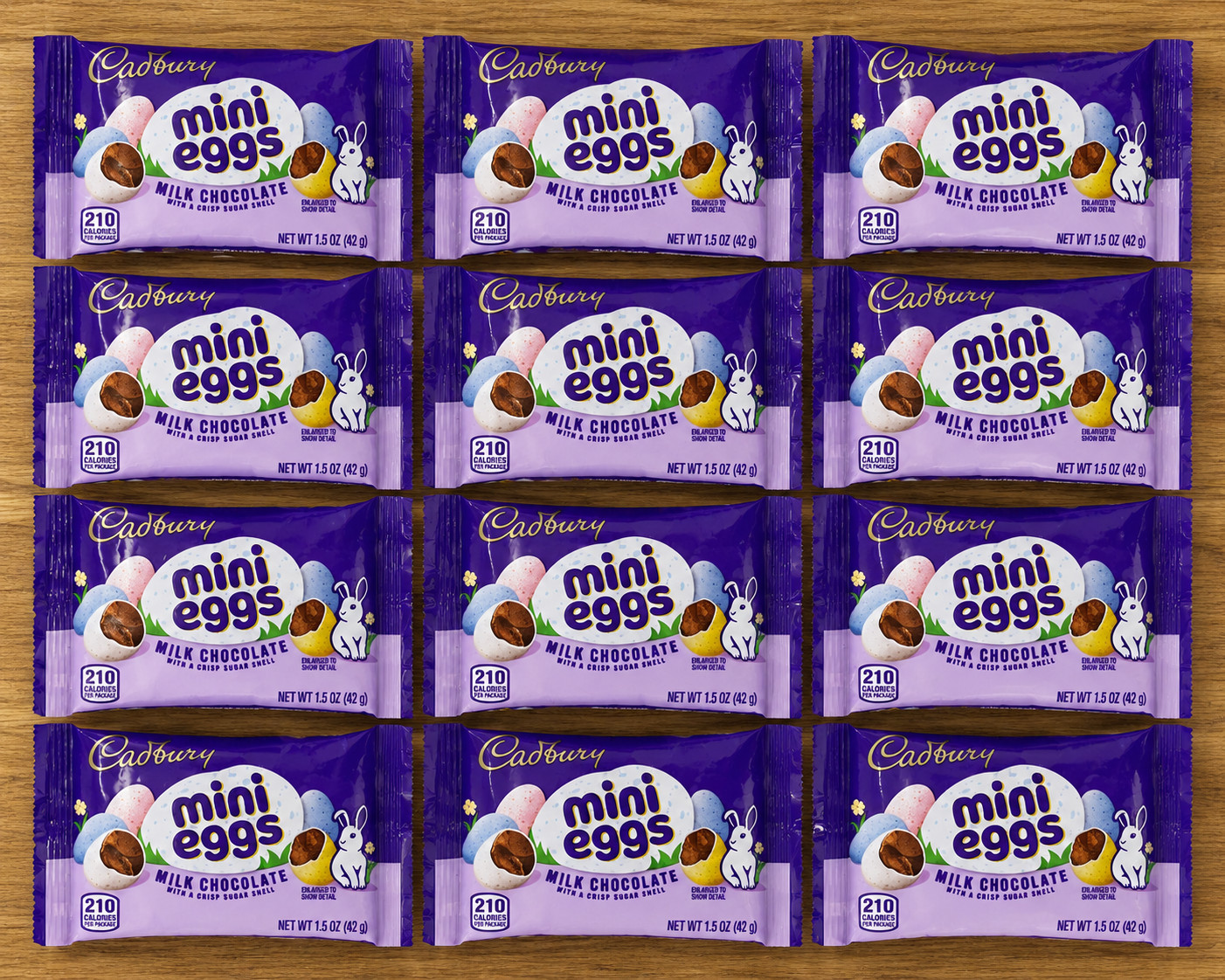12Pack Cadbury Mini Eggs Milk Chocolate 1.5oz EXP03/27