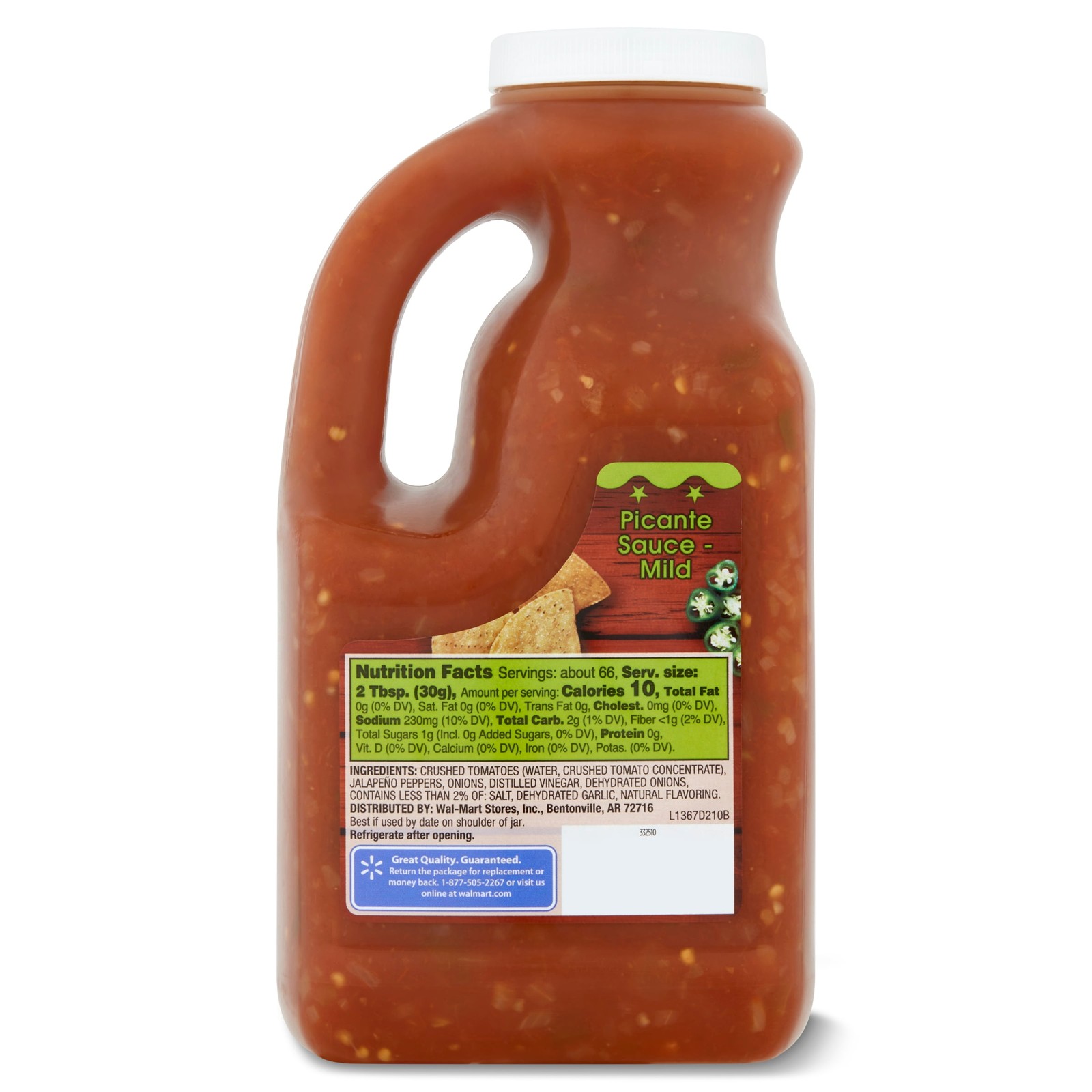Great Value Mild Picante Sauce, 70 oz
